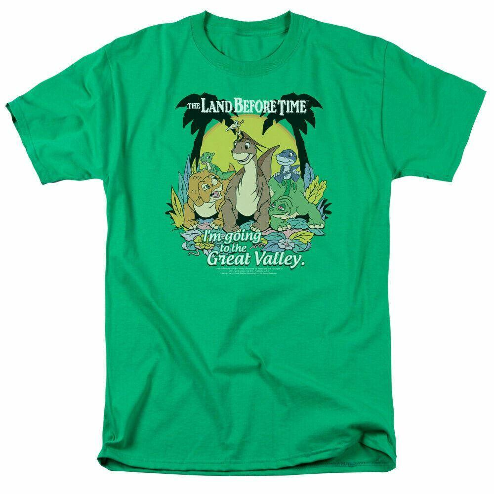 26 Land Before Time Great Valley T Shirt Mens Licensed Movie Tee Kelly Green Unisex T-Shirt XL