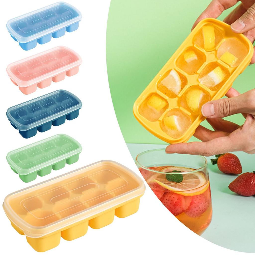 Kitchen Supplies Homemade Ice Block Mold For Household Kitchen Silicone Ice Tray Silicone Ice Mold Ice Box Making Ice Box Cover