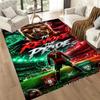 Cr7 Speed Power Legend Square Rugs Are a Great Choice for Living Rooms, Bedrooms, Home Décor, and As Gifts.