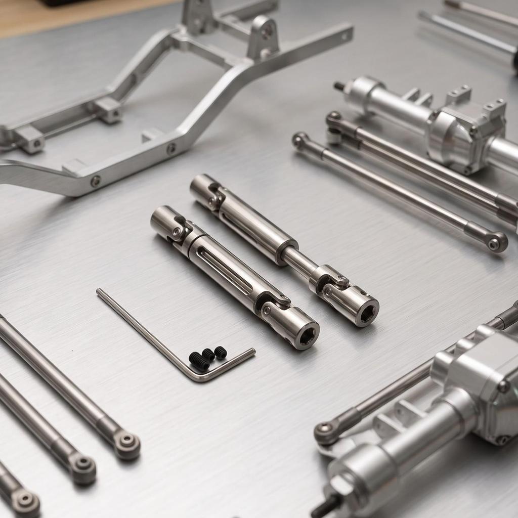RC Car Drive Shafts with Universal Joints Direct Fit Hardware Smooth