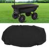 Oxford Cloth Wagon Cart Protective Cover Waterproof Outdoor Wagon Cart Cover Lawn Farm Barn