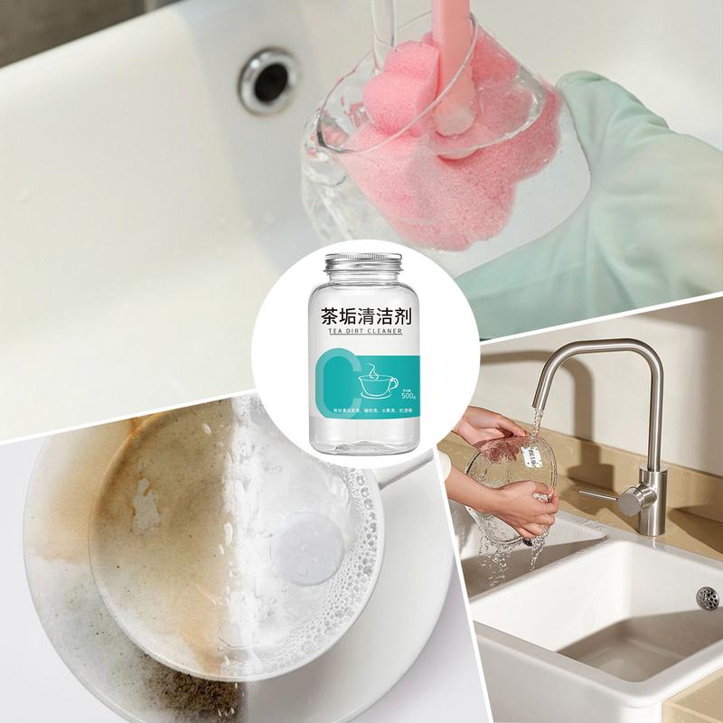 Water Bottle Cleaning Tablets Safe Multipurpose Descaler Efficient Bottle Cleaning Natural Household Cleaners Portable Descaler