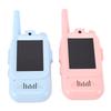 Kids Video Intercom 2.4G WiFi 600m Range 2.0 Inch Screen Rechargeable Video Call Toy with Voice Changer