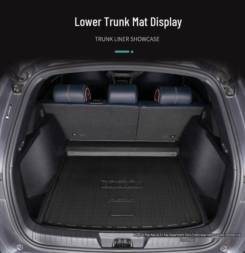 BYD Song Plus DMI/EV All-Inclusive TPE Floor Mats for New Energy Cars