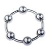 Metal Penis Ring Sex Toys For Men Male Delay Ejaculation Stainless Steel Cock Ring Glans Stimulator Sex Increase Orgasm 6 Sizes