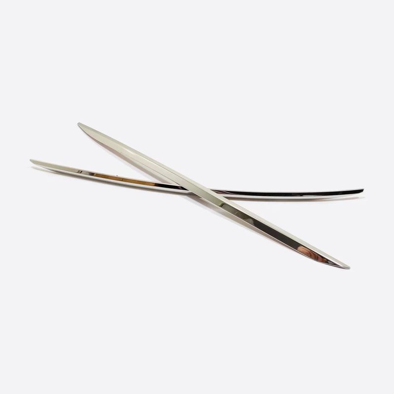 For Haval H6 3th   Stainless Steel Rear Bumper Trims Trai Door Strips Decoration Chrome Sticker Car Styling Accessories