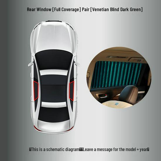 Volkswagen Tiguan L Interior Sunshade Curtain for Heat Insulation and Privacy