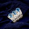 Natural Tanzanite Gemstone 925 Sterling Silver Stylish Jewelry Ring For Women RR-20-15