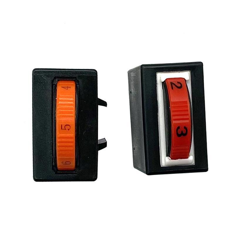 Příslušenství pro kutily 6-rychlostní spínač regulátoru pro elektrickou brusku Fr2-6/1Fe 6A 250V elektrická úhlová bruska Elektrické nářadí