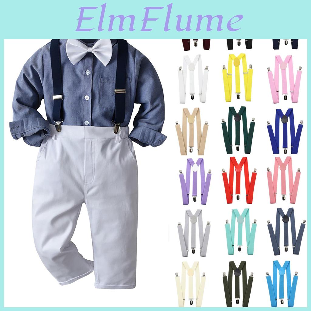 Einfach Für Schwarze Hosenträger Kinder Marine Rot Bordeaux Hosenträger Unisex Träger Bretels Kinder Damen Hosenträger Y