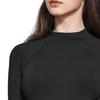 Tesla Sports Undershirt with Brushed Lining and Long Sleeve Compression Top for and Yoga Women's High-Neck [Moisture-Wicking, Quick-Drying,