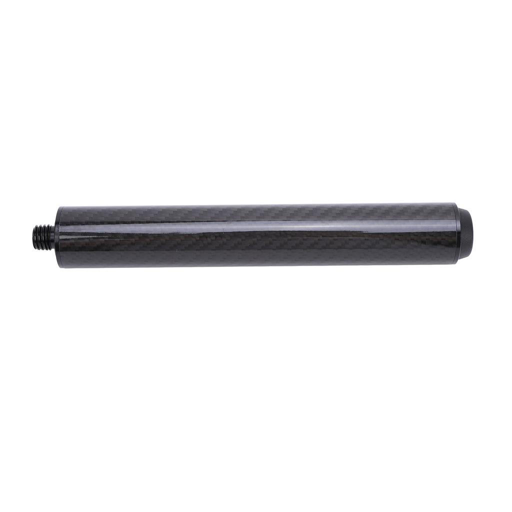 Pool Queue Verlängerung Carbon Fiber Professionelle 8 Zoll Billard Queue Extender mit Hinten Stecker für