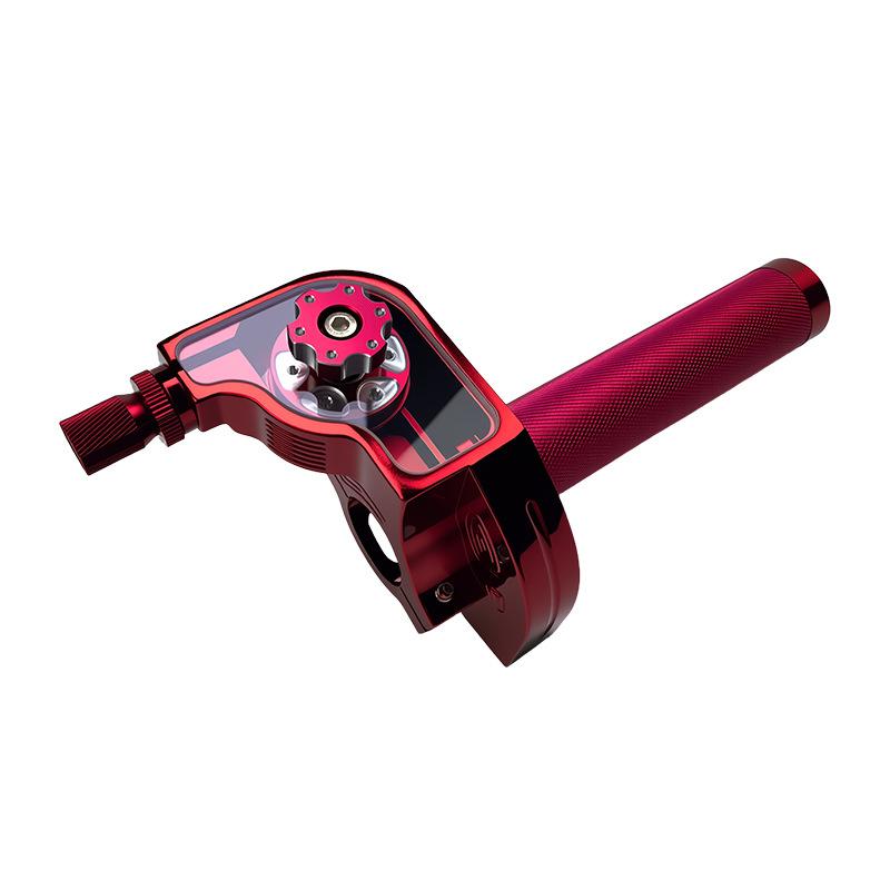 22mm CNC Aluminum Motorcycle Accelerator Handlebar Throttle Twist Grip Twister For Motorcycle Moped Scooter Bike ATV CRF XR KLX
