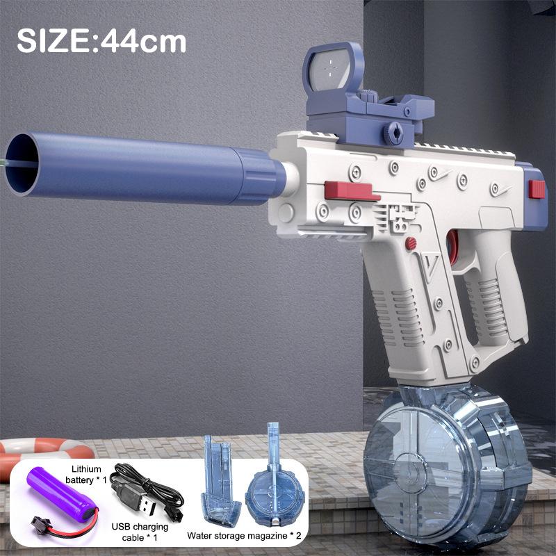Large Capacity Water Spray Gun Summer Entertainment Water Gaming Toy Fully Automatic Water Gun Outdoor Swimming Pool Toys