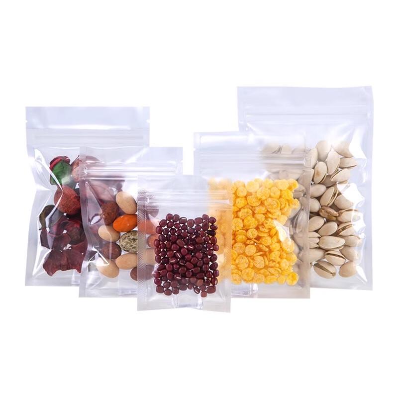 High Transparent Self-Sealing Flat Bottom Bags