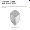 Zinklegering Leer Auto Sleutelhoesje Changan Deepal S7 Sl03 S09 S07 G318 S05 L07 Sleutelhanger Auto Afstandsbediening Sleutel Beschermhoesje