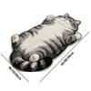 Easy To Clean Home Decor Carpet Anti-fouling Cartoon Carpet Soft Cat-Shaped Area Rug  Living Rooms