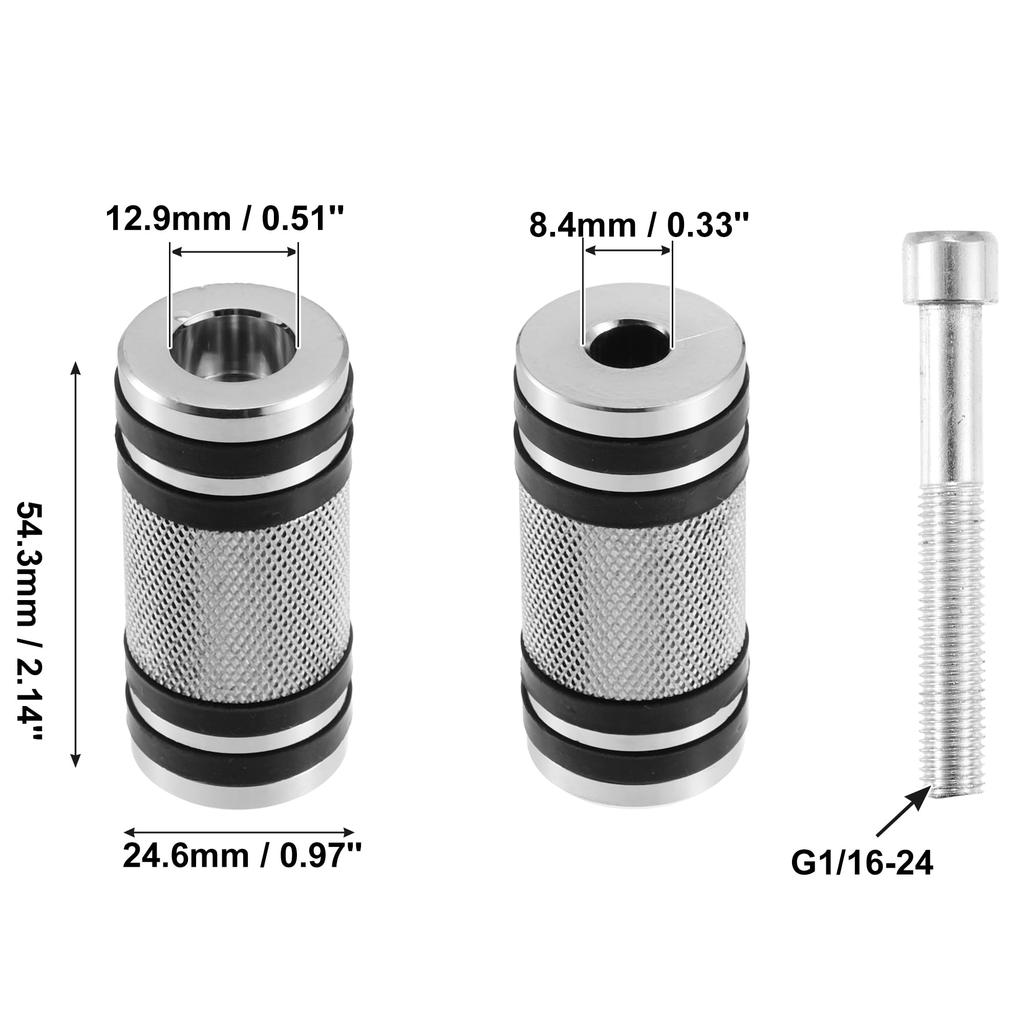 uxcell Motorcycle Shifter Pegs Shift Lever CNC Billet Foot Pegs for Harley Davidson Street