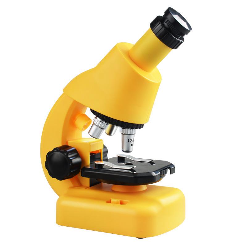 Portable 1200x HD Microscope Toy for Kids - Science Experiment Set for Students