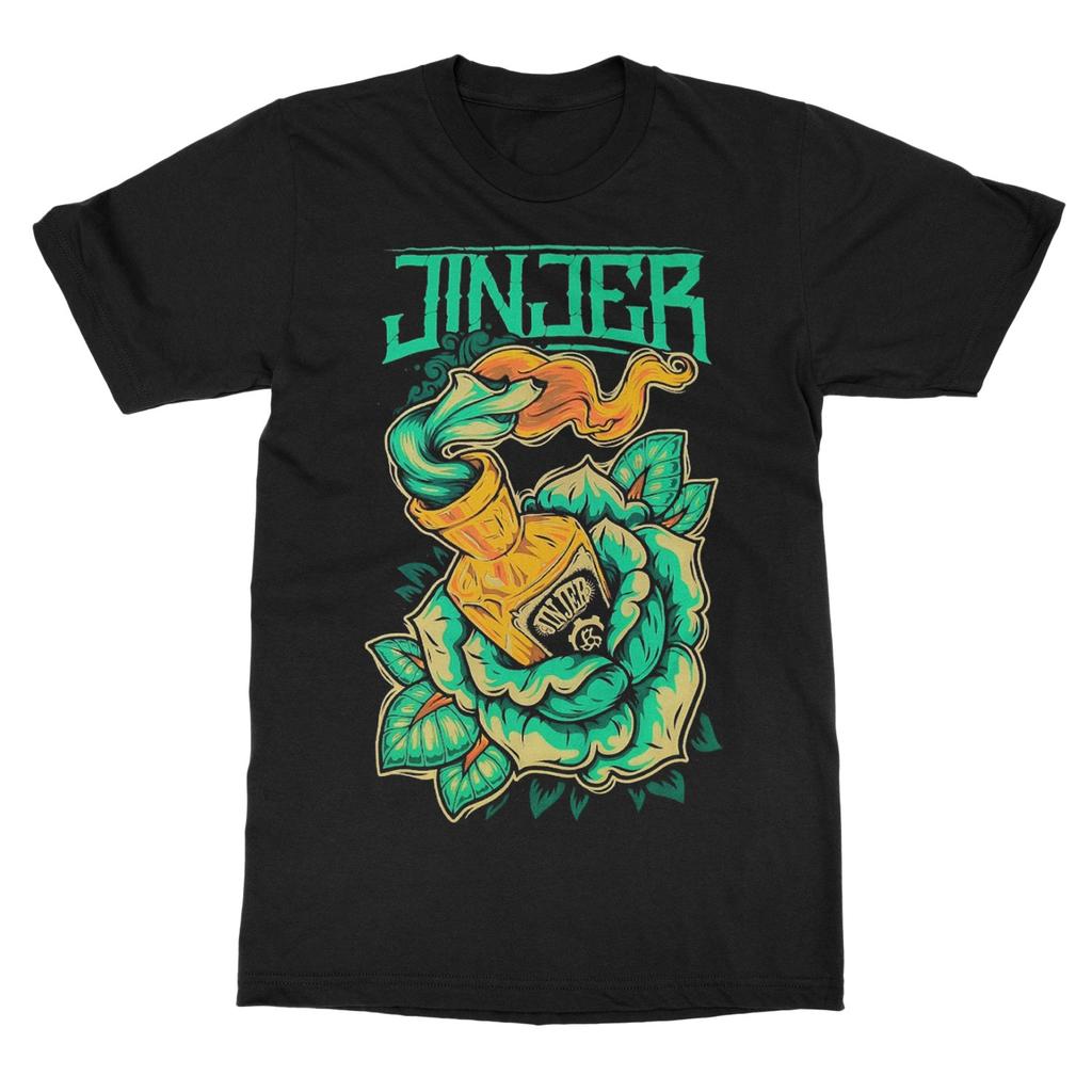 Jinjer Bottle Casual Tshirt Luxury Brand for Men and Women Top 2026 New