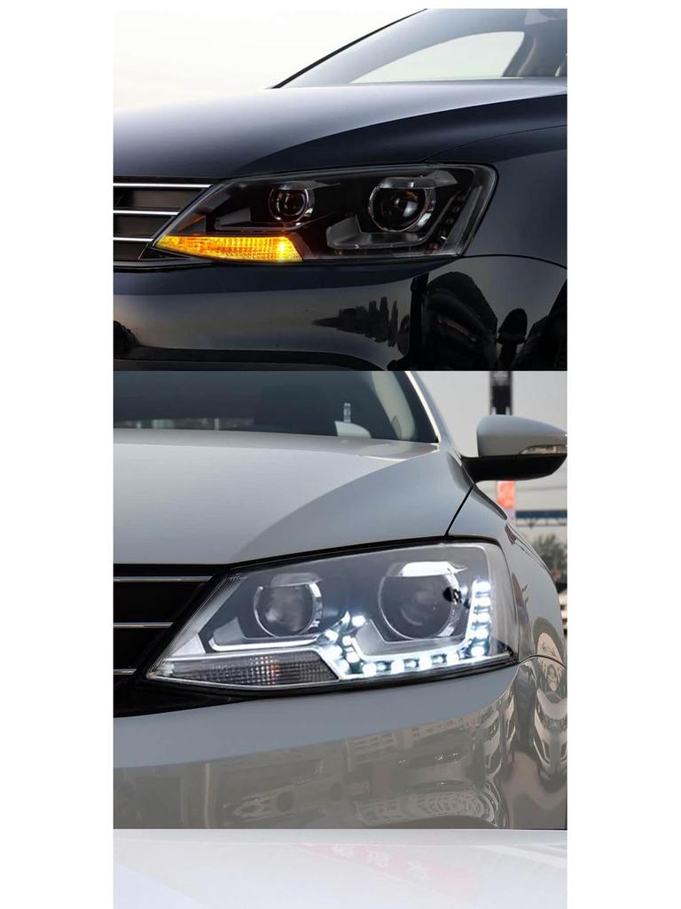 Volkswagen Sagitar (2012-2018) LED Headlight Assembly with Xenon & Daytime Running Lights
