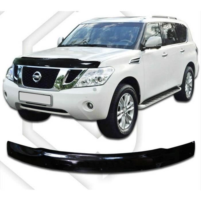 SCOUTT BRA CAPOT DEFLECTEUR PROTECTION pour NISSAN PATROL 2011-2019