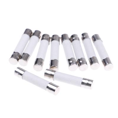 10 Pcs Microwave Ceramic Fuse Electric 20A 250V Home Supplies Diy 6X30Mm