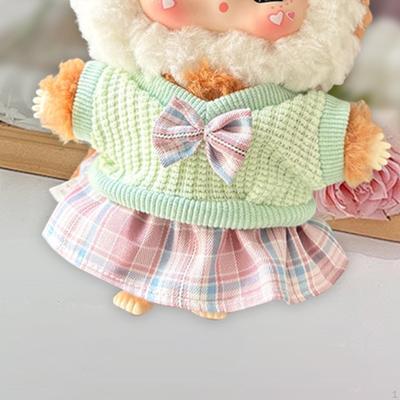 20 cm Plush Doll Roupas Vestido Camisola Top Destacável Colecionável Entusiastas Presentes DIY