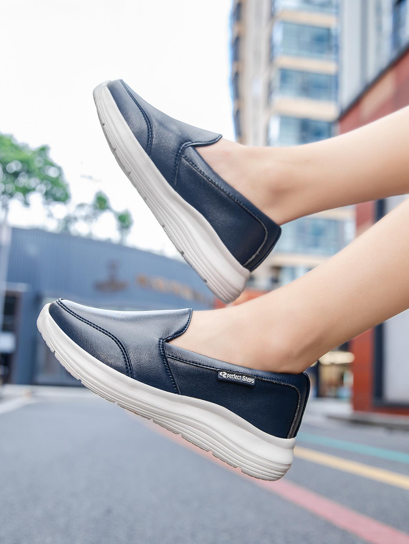 

Лоферы зимние из микрофибры, теплые, нескользящие, удобные, мягкая подошва, на одном педале, легкие, повседневные, хлопковые, утолщенные, спортивные, кожаные 45