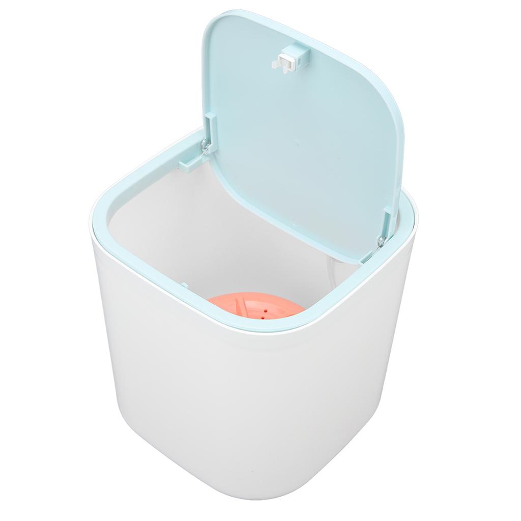 Mini Washing Machine Ultrasonic 3.8L Capacity ABS Portable Underwear Washing Machine 100?240V EU