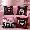 Classic Anime Comics Emily The Strange Cushion Cover 2-in-1 Reversible Plush Pillow Cover | Car/Sofa/Bed | Perfect Gift