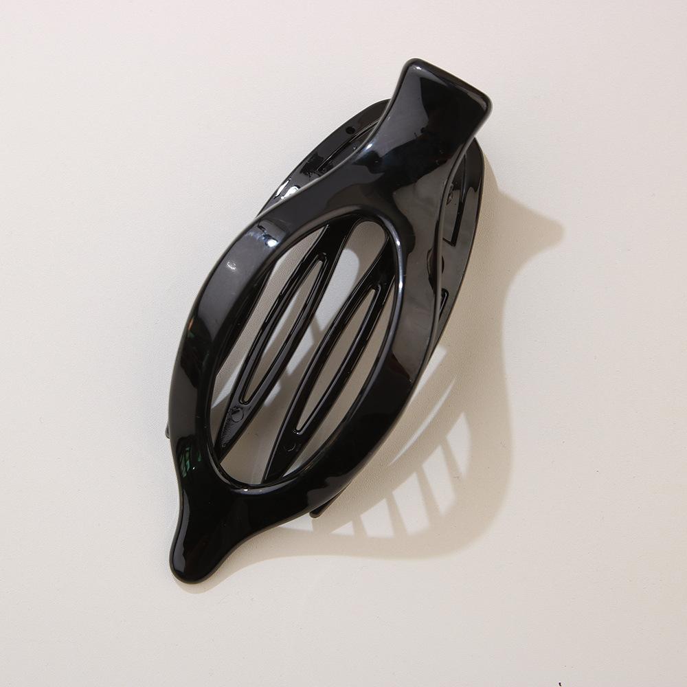 Forcina piatta ovale a becco d'anatra, clip per la parte posteriore della testa, presa forte, clip semplice, accessori per capelli