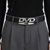 Nostalgisches Design Englische Schnalle Gürtel Vielseitiges Mode Design DVD Damen Gürtel Robust Lässiger Stil Nischen Gürtel Jeans Dekoration