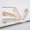 Luxurious Pearl & Rhinestone Alloy Brooch: High-End Fashion Accessory for Sweaters, Scarves, and Waist-Cinching.