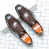 Fashion Fashion Walking Elegant Oxford Shoes Classic Men's Leather Casual Shoes British Style Formal Dress Footwear Male Business Shoe