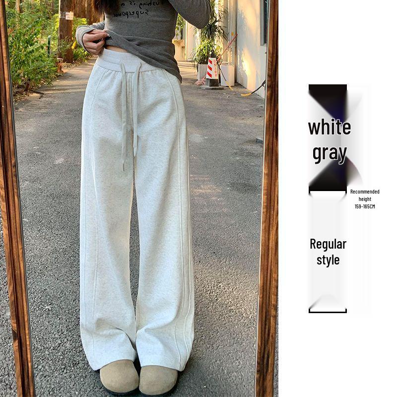 Damen Dicke Graue Fleecegefütterte Jogginghose - Neu für Herbst/Winter 2025, Erhältlich in Schmalen, Weiten und Geraden Beinschnitten.