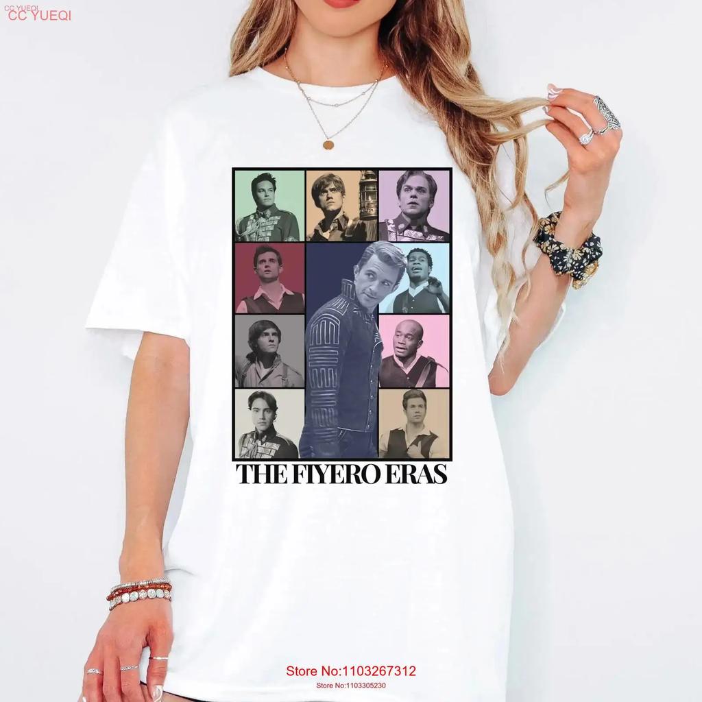 Fiyero Eras T Shirt Jonathan Bailey Wicked Musical Theater Lover Aaron Tveit Dancing Through Life Broadway Vintage Homme