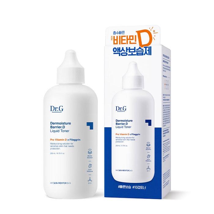 

Dr.G Dermoisture Barrier.D Рідкий тонер 200 мл Liquid Toner 200ml