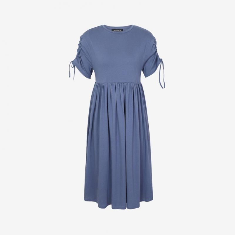 2nd Skin Cotton String Short Sleeve Long Dress 79 000 Won Newsd2300