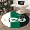 America Futebol Clube Round Rug for Livingroom,Bedroom, Palyroom, Chair Rug, Area rug, Circle Carpet, Large Size Fan Christmas gift