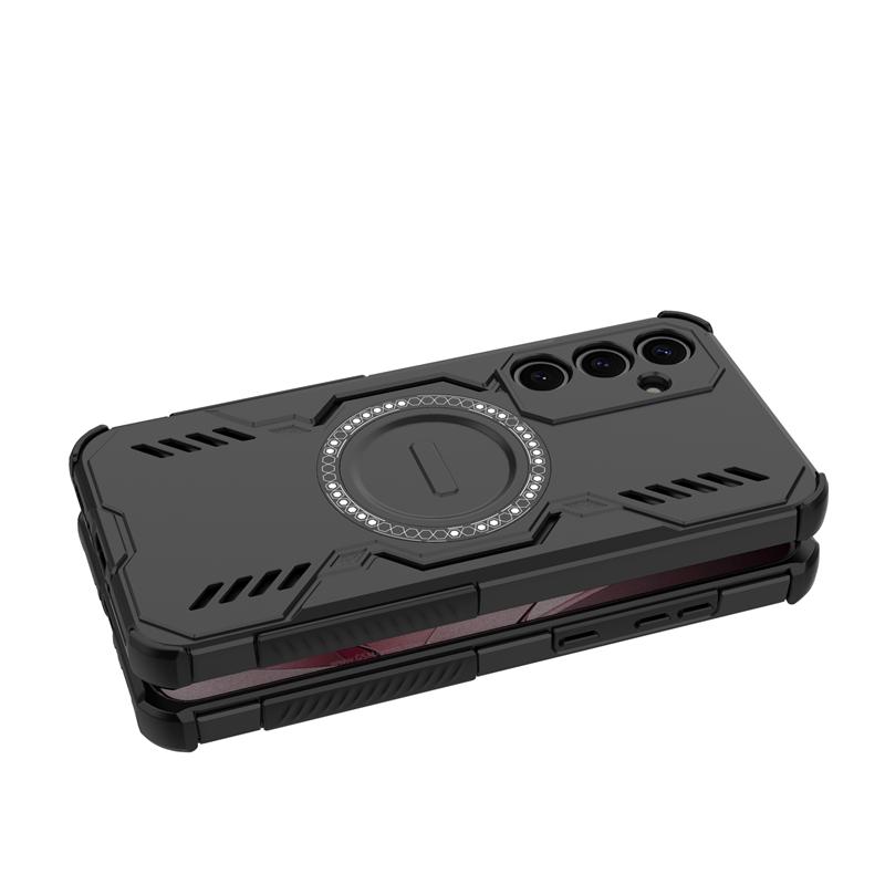 For Samsung Galaxy A35 Case For Samsung A35 Shockproof Anti-knock Magnetic Adsorption Wireless Charge Cover For Samsung A35 Case