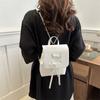 Simple And Casual Korean Style Ballet Bow 2024 New Trend Fashion Shoulder Backpack For Women