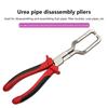 Universal Hose Clamp Pliers 4Pcs Set for Car Oil Pipe Separation Heavy Duty Filter Clamp Tools Mechanic Engine Repairs