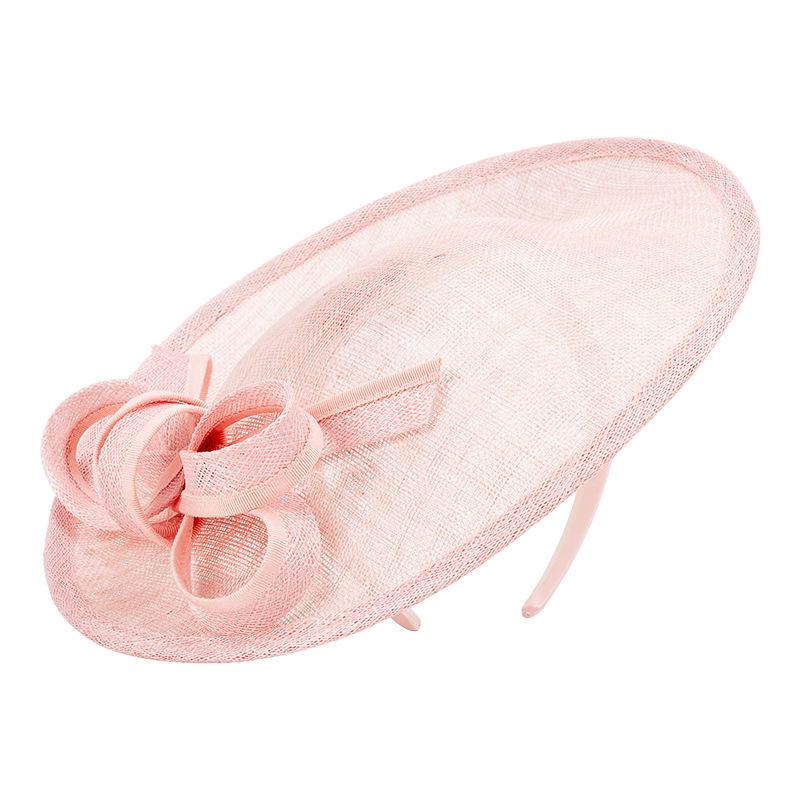 Elegant British Style Gauze Headwear - Retro Spring/Summer 2025 Party Hat