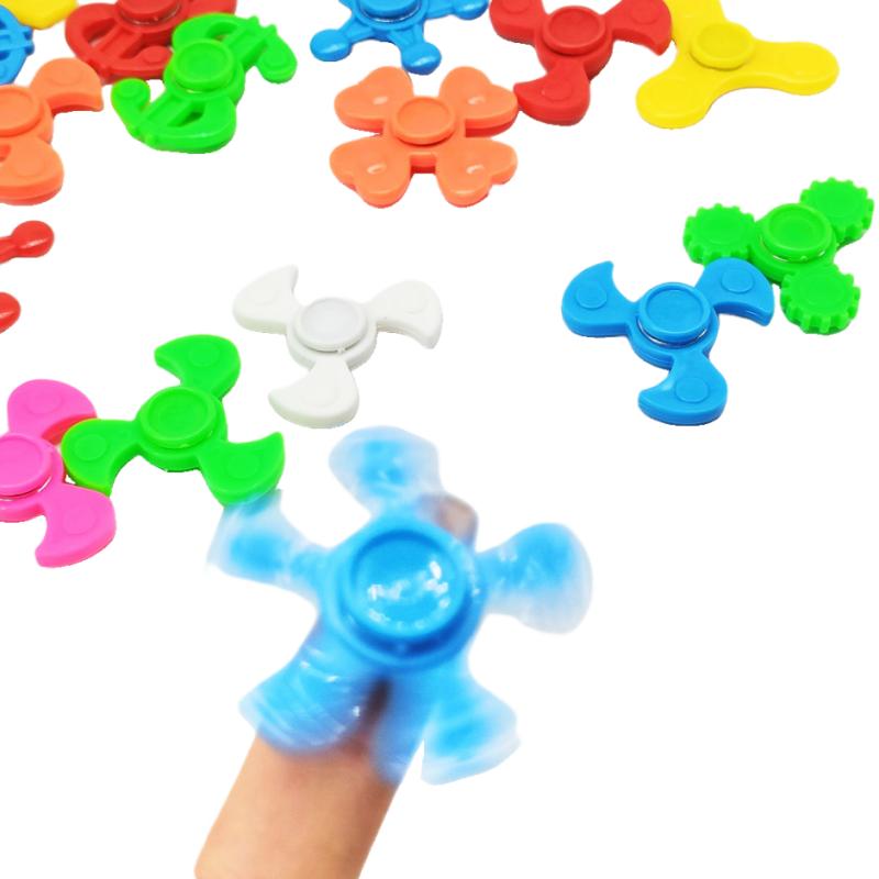 18Pcs Mini Fingertip Gyro Spinner Colorful Spinning Toys For Kid Party Favor Toys Rotating Gyroscope Decompression Funny Gifts