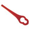 Garden Trimmers Parts Trimmer Blades GE-CT 18 Li RG-CT 18/1 Li Anti-rust Perfect Replacemence Plastic Red Stability Brand New