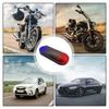 Generic Fake Car Warning Lights, Fake LED Flashing Motorcycle Alarm Solar Powered, Universal Car