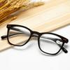 Fashion Unisex Square Glasses Plain Glasses Frame Radiation Protection Optical Glasses Hyperopia +1.0+1.5+2.0+2.5+3.0+3.5+4.0