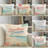 Beach Calm Pillow Case Linen Pillows Case Cushions Case Sofa Pillows Case Decor Home