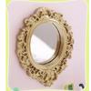 Decorative Miniature Mirror For Toy Doll House Antique Scene Display Accessory PVC Furniture Creative Layout Accessory